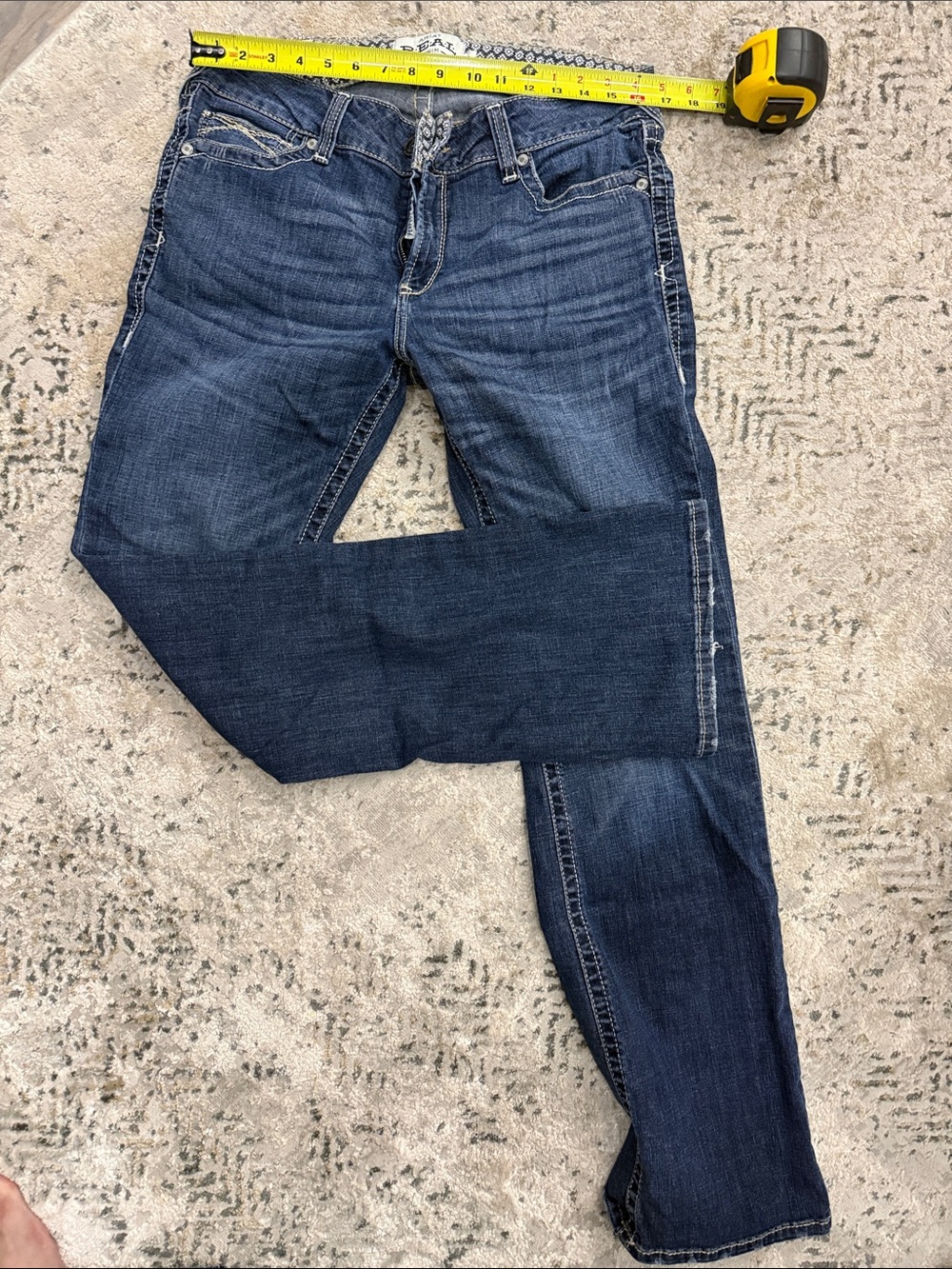Ariat Men's Indigo Straight-Leg Jeans